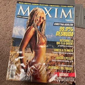 Maxim magazine February 2003-Español-Christina Aguilera